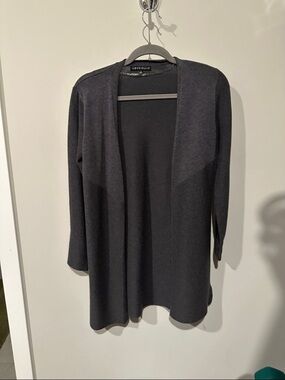 🔥 3/$10 BUNDLE DEAL! 🔥Love + Elle Charcoal Open-Front Women's Cardigan